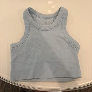 ALO Yoga Light Blue Tank Top